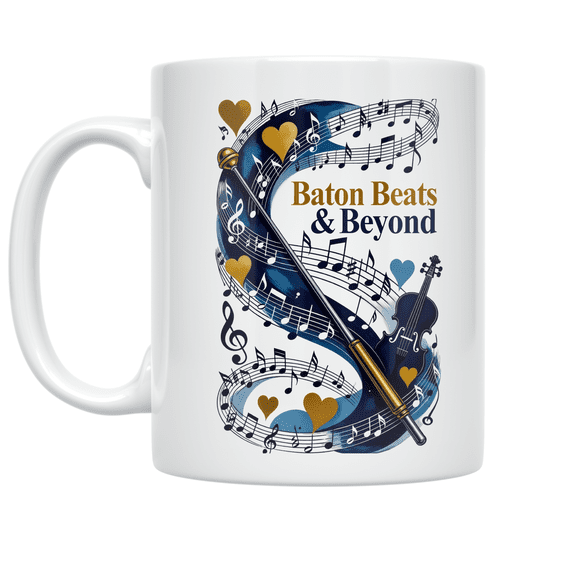 Baton Beats & Beyond - Assistant Band Director - 11 oz Ceramic Coffee Mug