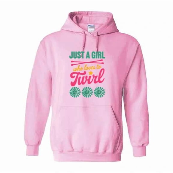 Baton Twirling Hoodie Cute Majorette Marching Band Gift Style up to 5XL