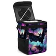 thumbnail image 1 of Bats Car Trash Bin - Foldable with Lid, Leak-Proof, Hanging Storage Bag - Trash Can for Car, Car Garbage Can, 1 of 6