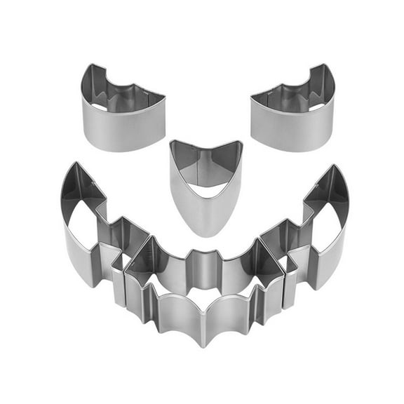 Bats Cookie Cutter, Halloween, Stainless Steel, Beautful Coated Finish, Mold for Cakes Biscuits and Sandwiches