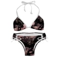 thumbnail image 1 of Bats Detachable Sponge Adjustable Strap Bikini Set Two-Pack - Ideal for Beach & Pool Parties, 1 of 6