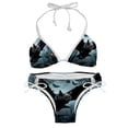 thumbnail image 1 of Bats Detachable Sponge Adjustable Strap Bikini Set Two-Pack Swimsuits Swimming Suits Applicable Scenes, 1 of 6