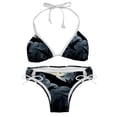 thumbnail image 1 of Bats Detachable Sponge Adjustable Strap Bikini Set Two-Pack - Versatile Swim Suit for All Scenes, 1 of 6