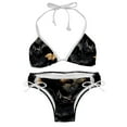 thumbnail image 1 of Bats Detachable Sponge Adjustable Strap Bikini Set Two-Pack for Various Scenes, 1 of 6