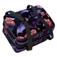 thumbnail image 1 of Bats Double Layered Insulated Refrigerated Large Capacity Handheld Lunch Bag with Two Compartments - 7.1x11.4x16.1 Inches, 1 of 6