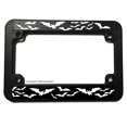thumbnail image 1 of Bats Flying Goth Spooky Horror Vampire Motorcycle License Plate Frame, 1 of 2
