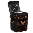 thumbnail image 1 of Bats Foldable Car Trash Can Mini Trash Can with Lid Leak-Proof Car Garbage Can Hanging Storage Bag Car Trash Bin, 1 of 6