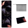 thumbnail image 1 of Bats Gym Towel with Storage Bag, 72.8"x26.8", Suitable for Yoga, Pilates, Fitness - Yoga Blanket, Yoga Mat Towel, Hot Yoga Towel Included, 1 of 6