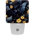 Bats LED Square Night Lights Modern Design, Energy Efficient Indoor