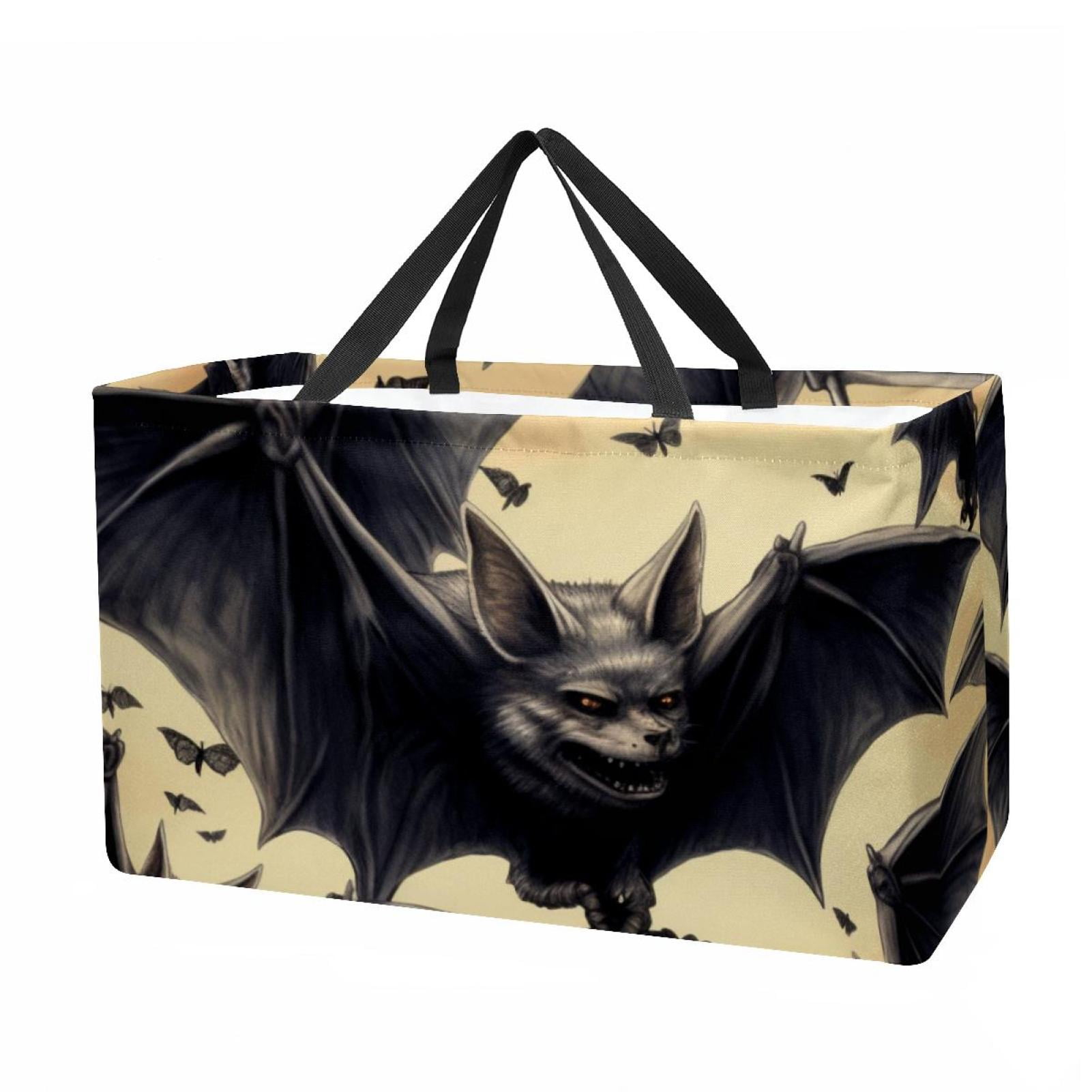 Bats Large Capacity Reusable Oxford Cloth Laundry Organizer Foldable