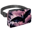 thumbnail image 1 of Bats Lightweight Adjustable Crossbody Belt Bag with Extension Strap - Unisex Waist Money Belt, 1 of 7
