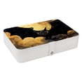 thumbnail image 1 of Bats PU Leather Jewelry Box with Removable Compartment and Necklace Organizer Display Case - Portable, 1 of 6