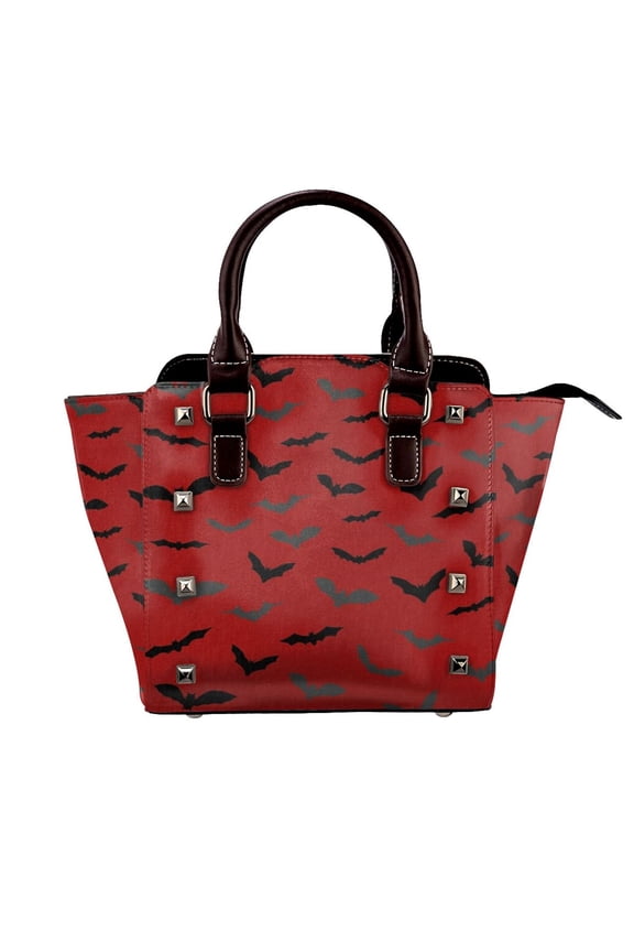 Bats Rivet Fashion One-Shoulder Women's Handbag Tote Bag