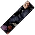 Bats Rubber Mat Runner Rug Kitchen Mat, Rectangular 15.7"x59", Washable