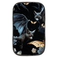 thumbnail image 1 of Bats Soft Furry Printed Armrest Cover - 12.5x8.2 Inch Comfortable Car Armrest Accessories, 1 of 6