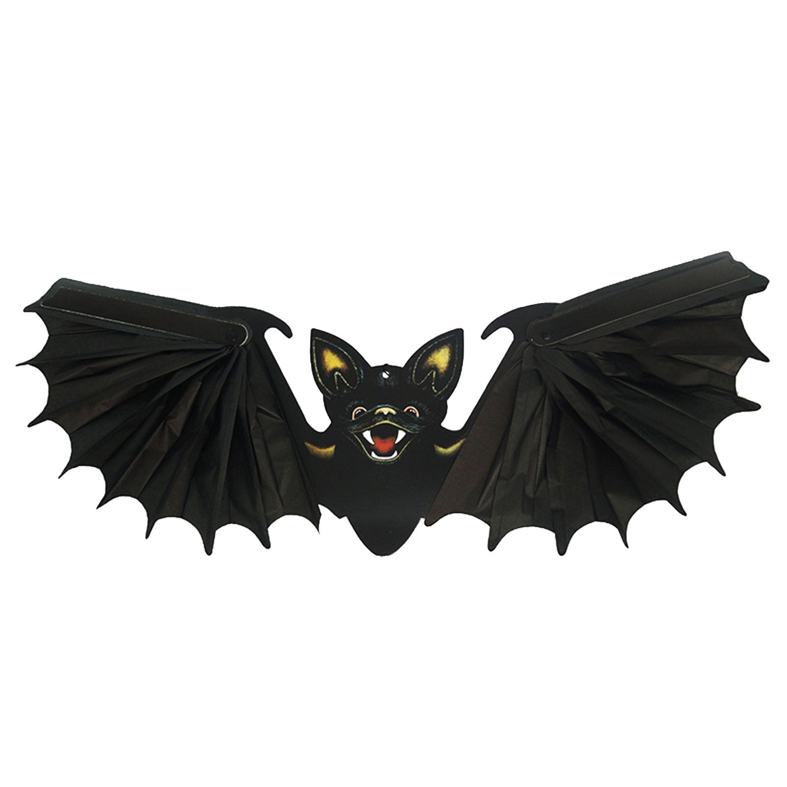 Décoration Halloween Chauves-souris LED - 10 Pièces 3D Autocollantes, Piles Incluses, Pour Fenêtre/mur