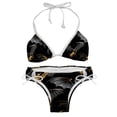 thumbnail image 1 of Bats Swimwear Bikini Set with Detachable Sponge & Adjustable Strap, Two-Pack for Beach & Pool Parties, 1 of 6