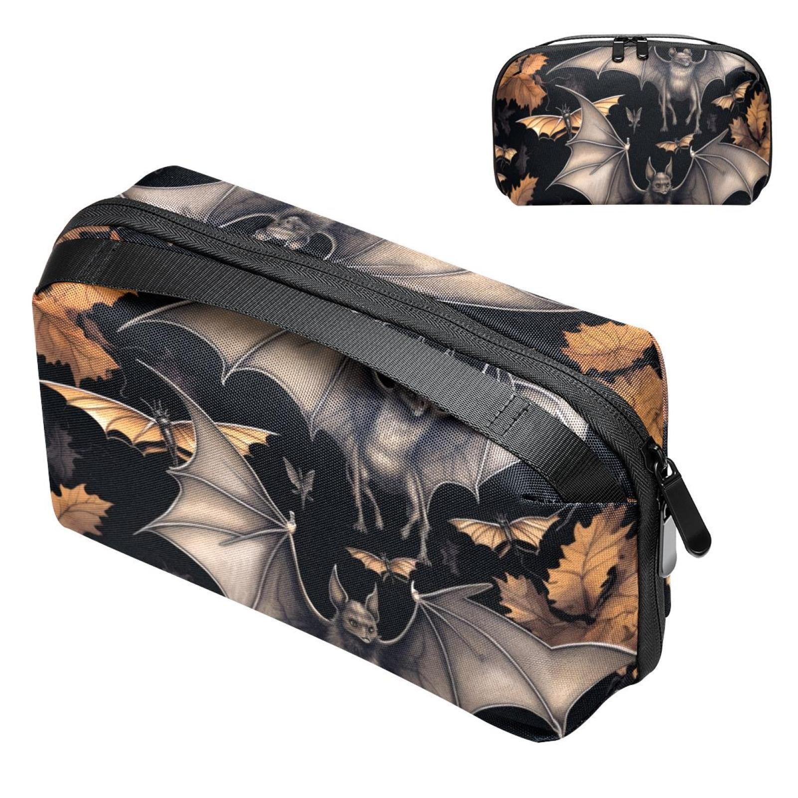 Bats Travel Organizer Digital Pouch Charger Case Organizer Charge Cord