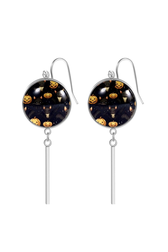 Bats Trendy Jewelry Collection: Earring Set with Personality-Showcasing Patterns