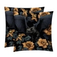 thumbnail image 1 of Bats Velvet Throw Pillow Covers Set with Unique Patterns - 16x16, 18x18, 20x20 Inches - 2 Throw Pillow Inserts & Covers for Any Occasion, 1 of 6