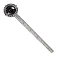thumbnail image 1 of Bats Vintage Silver Lace-Edged Bookmark: a Gift for Readers and Book Lovers, 1 of 5