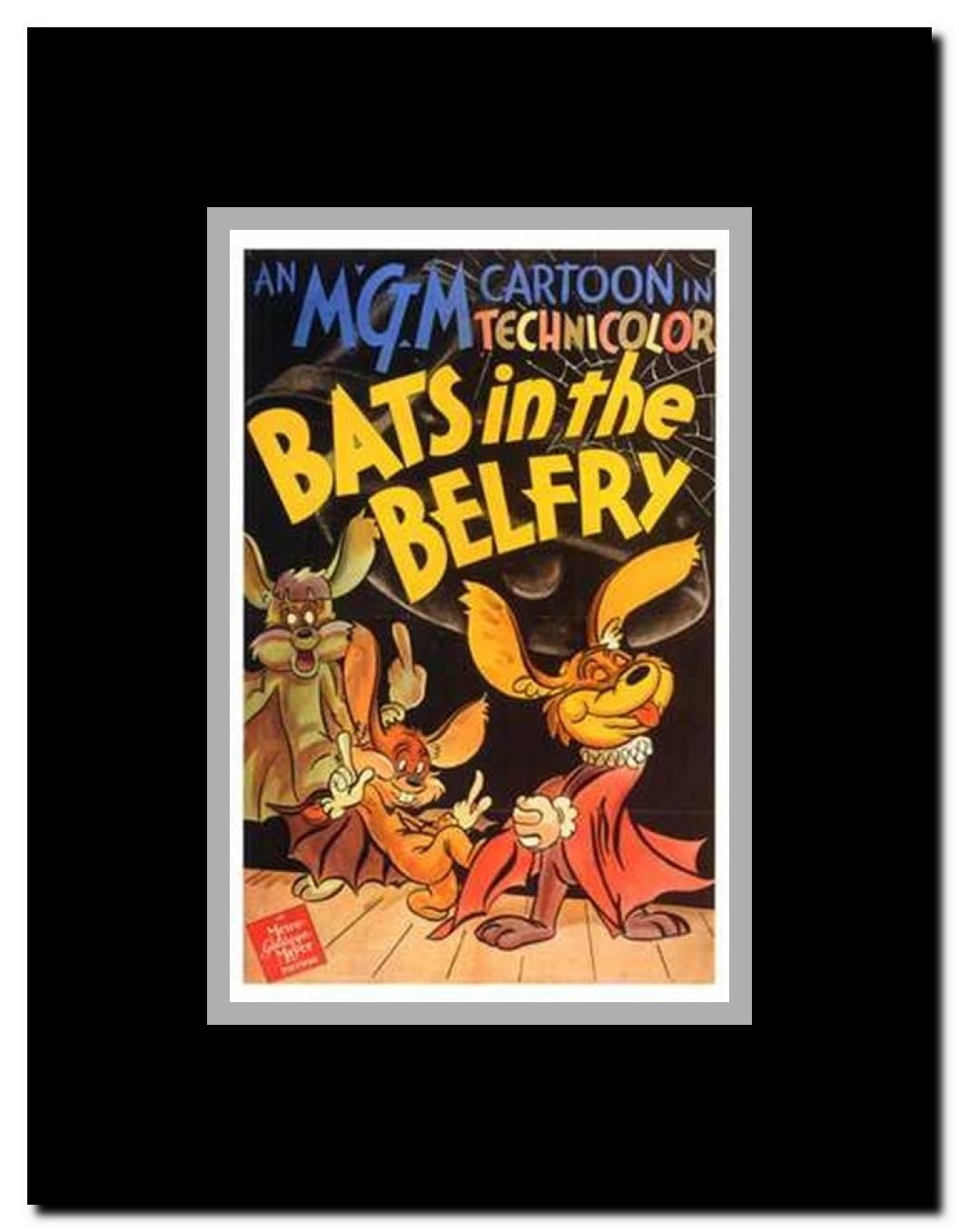 Bats in the Belfry Framed Movie Poster
