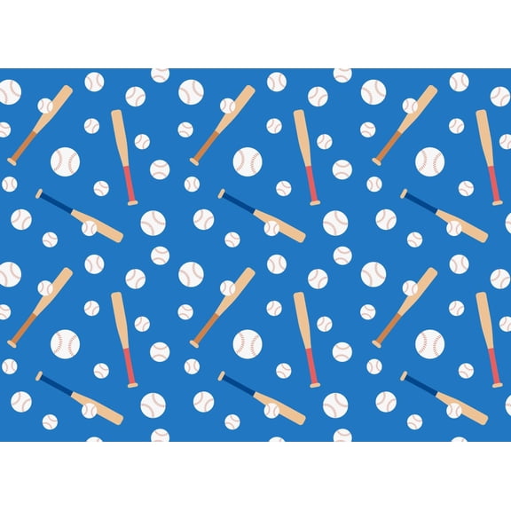 Bats with Balls Pattern Edible Chocolate Transfer Sheet, by Tnct. (1 Count)