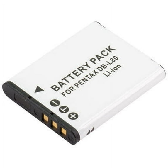 BattPit: Camcorder Battery Replacement for Sanyo VPC-CS1PX (700 mAh) DB-L80 3.7 Volt Li-ion Camcorder Battery