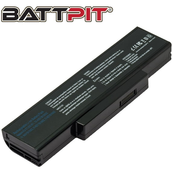 BattPit: Laptop Battery Replacement for Asus A72 Series 07G016CB1875 07G016GJ1875 70-NX01B1000Z 90-XB2KN0BT00000Y A32-K72 A32-N71