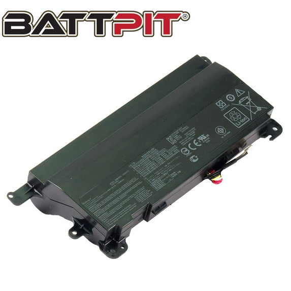BattPit: Laptop Battery Replacement for Asus ROG G752VL, ROG G752VM, ROG G752VT, 0B110-00370000, A32N1511 (10.8V 6666mAh 72Wh)