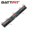 thumbnail image 1 of BattPit: Laptop Battery Replacement for HP Pavilion 15-ab057nr HSTNN-DB6T HSTNN-LB6S TPN-Q158 TPN-Q160 TPN-Q162, 1 of 1