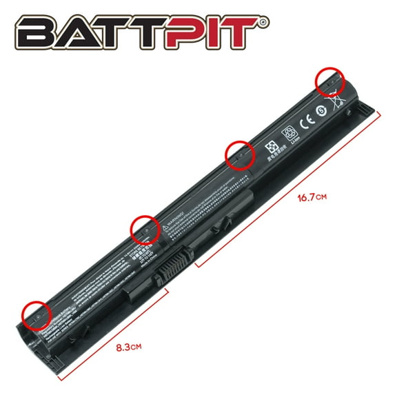 BattPit: Laptop Battery Replacement for HP Pavilion 15-p086tx 756743-001 HSTNN-DB6K HSTNN-LB6K TPN-Q140