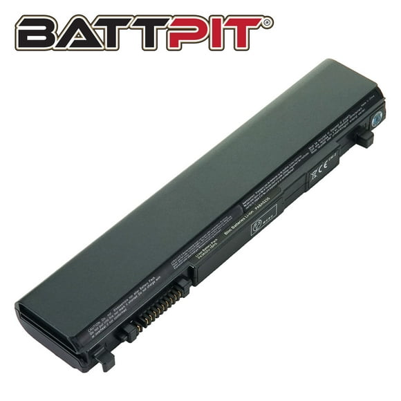 BattPit: Laptop Battery Replacement for Toshiba Portege R700-S1332, PA3832U-1BRS, PA3929U-1BRS, PA5043U-1BRS, PABAS236, PABAS250 (10.8V 4400mAh 48Wh)