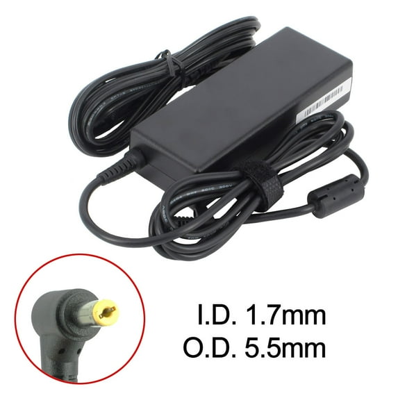 BattPit: New Replacement Laptop AC Adapter/Power Supply/Charger for Acer Aspire 1365 Series, 102458, 2523114R, 6501062, AP.00903.001, AP.A0305.003, PA-1900-04AC (19V 4.74A 90W)