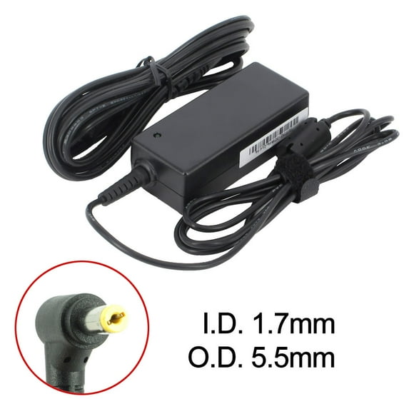 BattPit: New Replacement Laptop AC Adapter/Power Supply/Charger for Dell WA-30B19K, AP.03001.001, LC.ADT00.059, 313JX, ADP-30TH B, PA1M11, ADP-45HE B (19V 2.10A 40W)