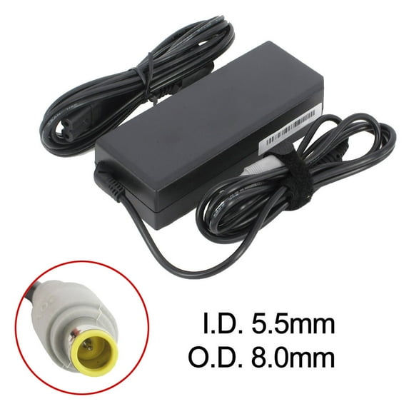 BattPit: New Replacement Laptop AC Adapter/Power Supply/Charger for Lenovo ThinkPad L430 2465-5YG, 40Y7665, 42T4417, 45N0053, 45N0182, 45N0304, 92P1107, 92P1160 (20V 4.5A 90W)