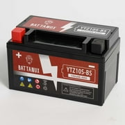 Battanux YTX14-BS Battery & Motorcycle Battery, Sealed SLA/AGM 12Volts 14Ah