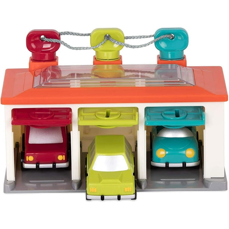 Toy garage and cars on sale