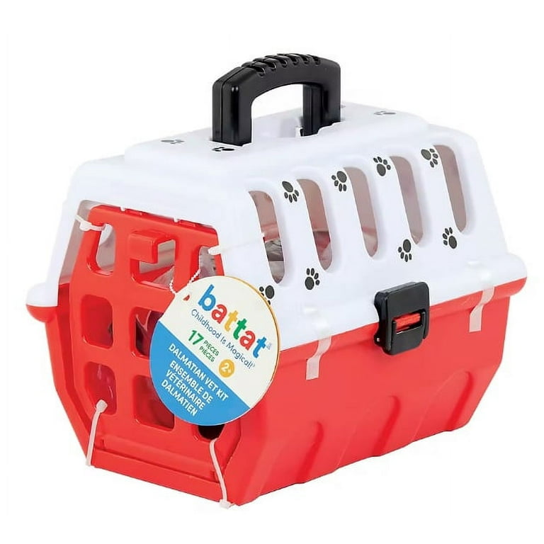 Battat Dalmatian Vet Kit Veterinarian Play Set