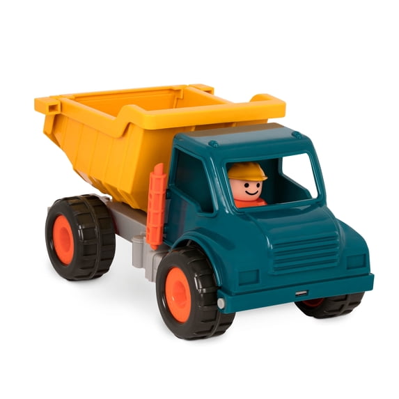 Battat Dump Truck Toy Truck with Figurine, Toddler and Preschool Toys