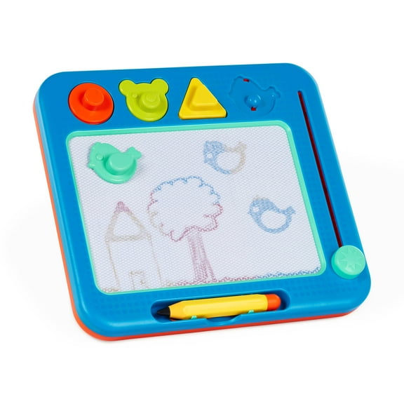 Battat Easy-Doodle Magnetic Drawing Plastic Board with Color Reveal, Toddler and Preschool Toys