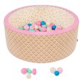 thumbnail image 1 of Battat Hop In Ball Pit Sweet Retreat Foam Ball Pit with 65+ Balls and Washable Cover, Toddler and Preschool  Indoor Toy, 1 of 11