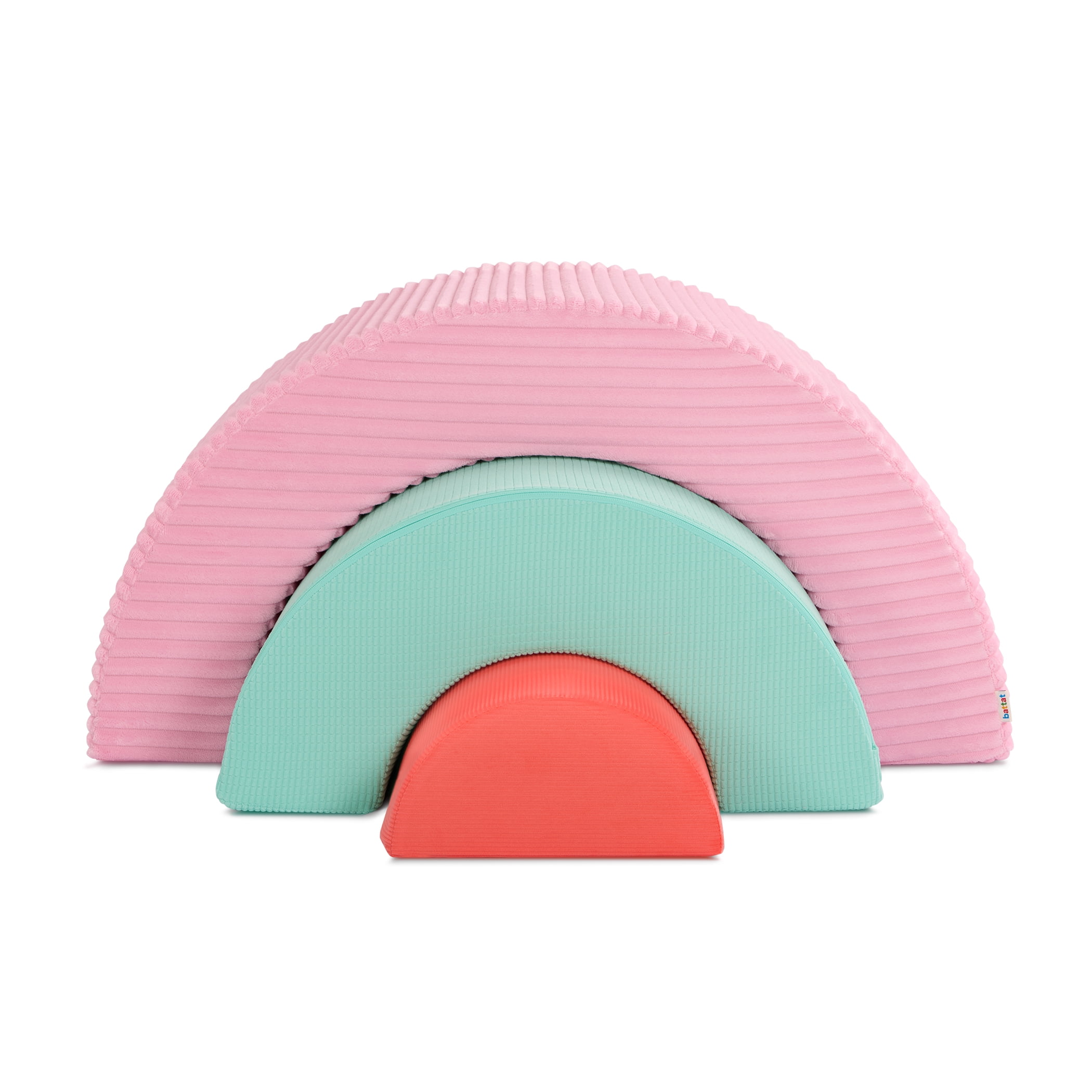 Battat Rainbow Arches Nesting Foam Arch Trio Climber Soft Play Indoor Equipment for 12 Months +