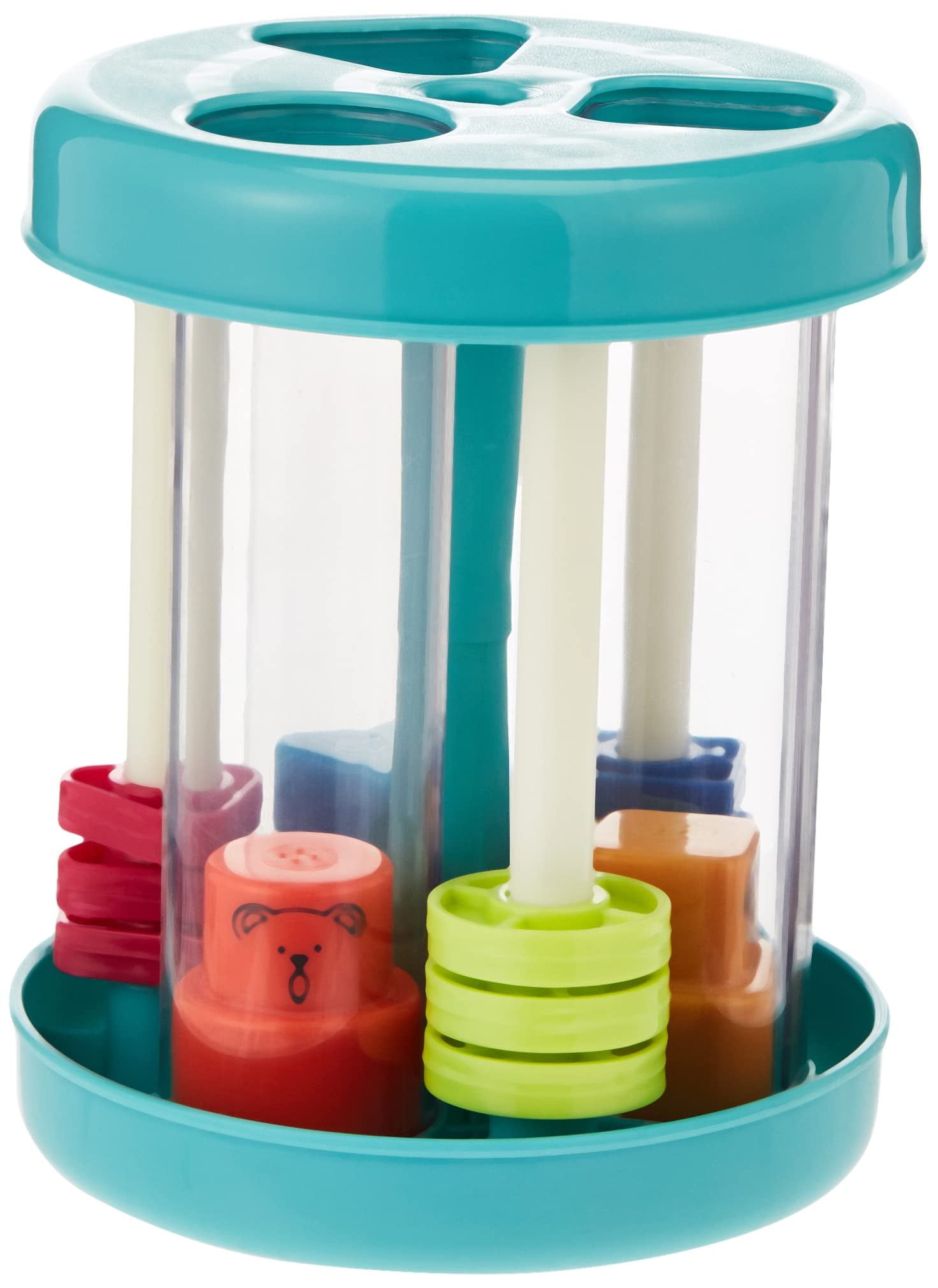 Battat Shape Sorter AIF4 Colorful Sorting Toy 3 Shapes & Sounds