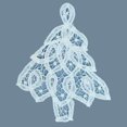 thumbnail image 1 of Battenburg Lace Christmas Tree Applique/Patch, 1 of 1