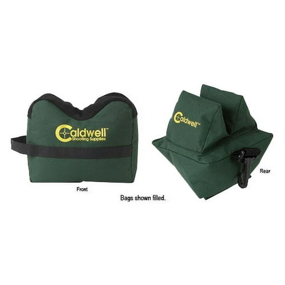 Battenfeld Deadshot Gun Rest Bag Front/Rear Combo, Filled, Green, 600D Polyester Gun Accessory, Past 939-333