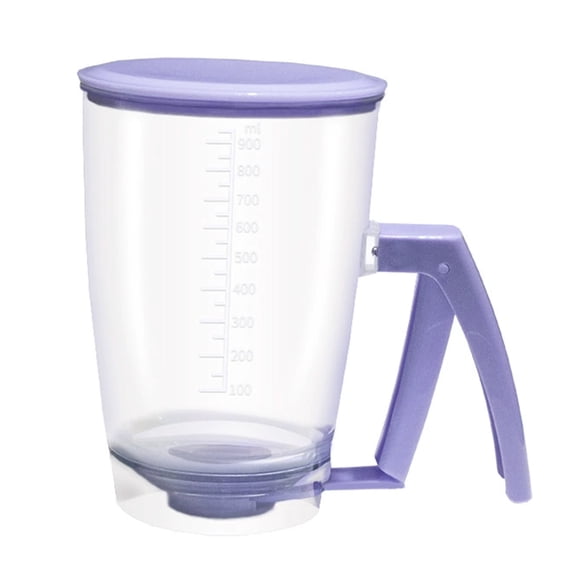 Batter Dispenser Pancake Cupcake Batter Separator 900ml Batter Dispenser Leak-Proof Cake & Pancake Pouring Tool with Precise Portion Control
