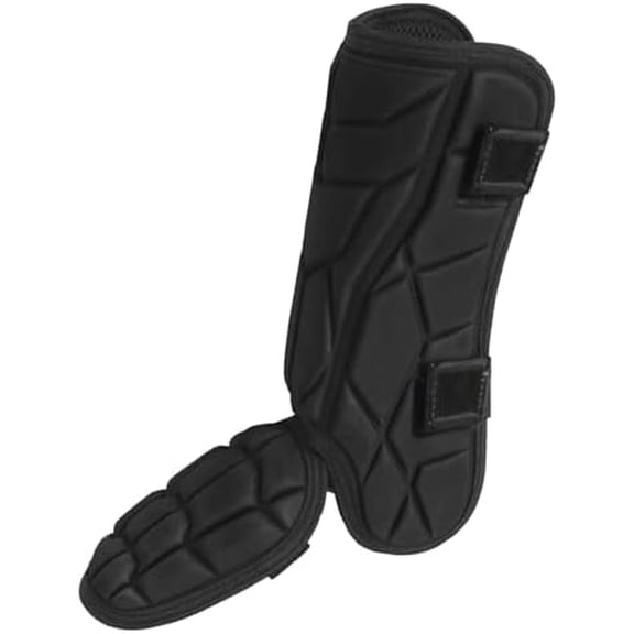 Batter’s Baseball Leg Guard, Youth Shin and Foot Shield for Batting, Baseball Ankle Guard with Adjustable Straps, Suitable for Both Right and Left Feet