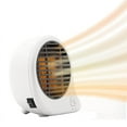 Batteries Heater Indoor Heat Powe Fan Twin Battery Operated Portable