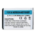 thumbnail image 1 of Batteries N Accessories BNA-WB-BLI 1255-.8 Cell Phone Battery - Li-Ion, 3.7V, 800 mAh, Ultra High Capacity Battery - Replacement for Samsung SGH-A837 Battery, 1 of 1